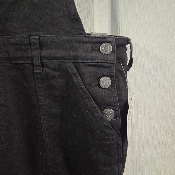NWT Torrid Black Wide-Leg Denim Overall- Size 16R - Picture 10 of 14